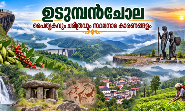 ഉടുമ്പൻചോല — മലനാടിന്റെ പൈതൃകവും കുടിയേറ്റ ചരിത്രവും സ്ഥലനാമങ്ങളുടെ കഥകളും